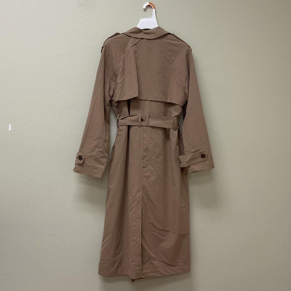 a new day Women's tan Trench Coat - Picture 2 of 5